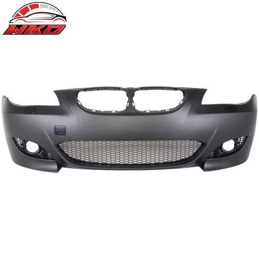 04-10 E60 E61 5-Series M5 Style Front Bumper Cover Conversion Fog Cover PP | Wholesale