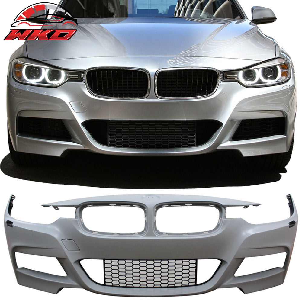 Fits 12-18 BMW F30 3 Series Sedan M-T Style Front Bumper Cover Conversion PP