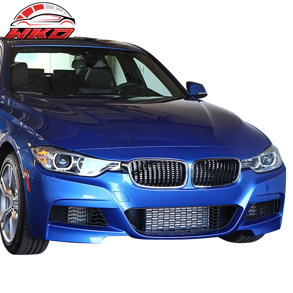 Fits 12-18 BMW F30 3 Series Sedan M-T Style Front Bumper Cover Conversion PP
