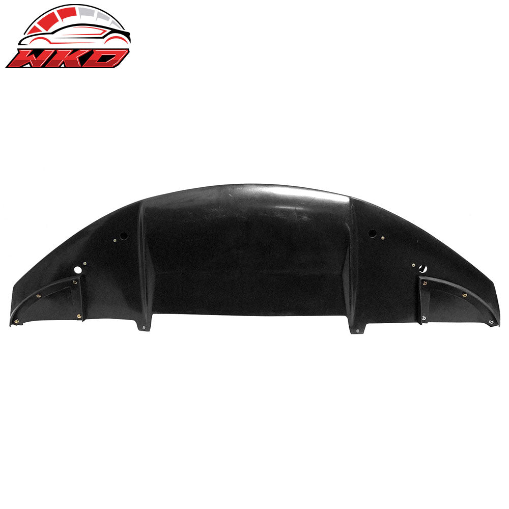 Fits 00-09 Honda S2000 R1 Style Front Bumper Cover Conversion Unpainted Black PU