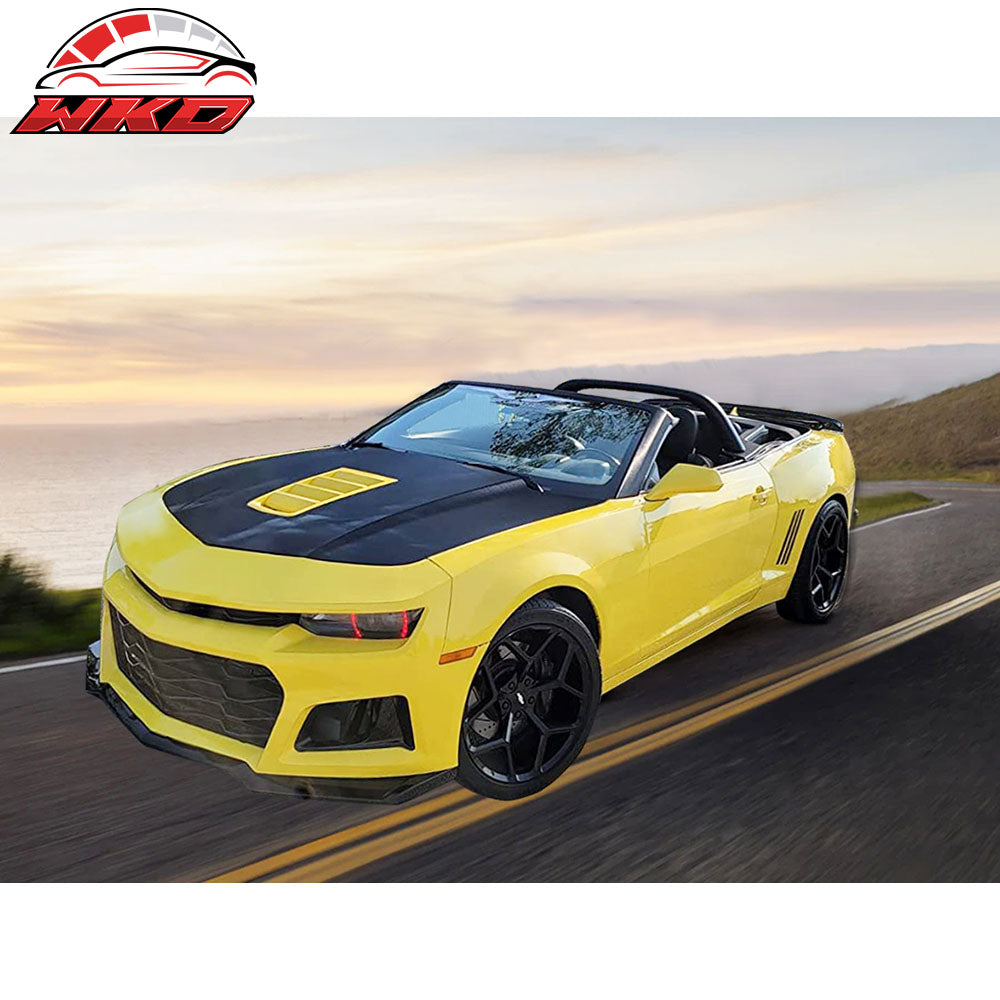 Fit 14-15 Chevy Camaro 5TH to 6TH Gen ZL1 Style PP Front Bumper Cover Conversion