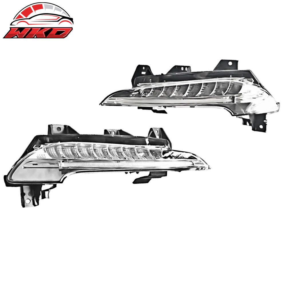 Fits 05-12 Porsche Carrera 911 997 to 991 GT3 RS Style Front Bumper Cover w/ DRL