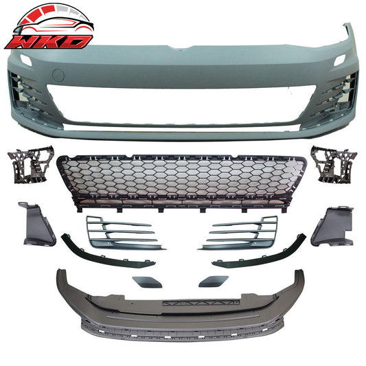15-17 VW Volkswagen Golf 7 MK7 GTI Style Front Bumper Cover Grille No PDC | Wholesale