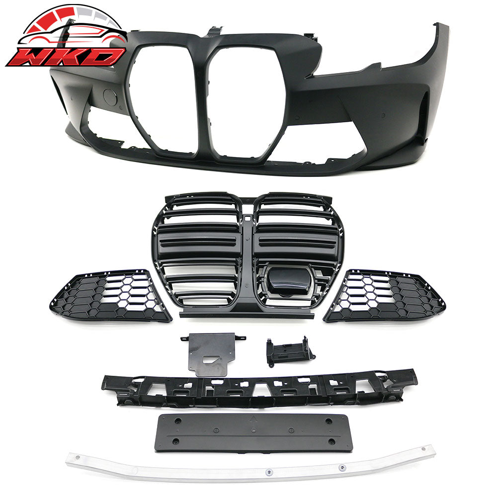 Fits 19-22 BMW 3-Series G20 Sedan Upgrade To 22 M3 Style Front Bumper Cover Kits