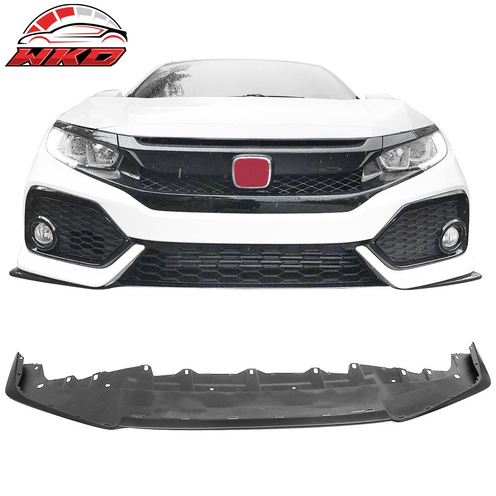 Replacement Front Lip for 16-21 Honda Civic Si OE Style Front Bumper Cover - PP