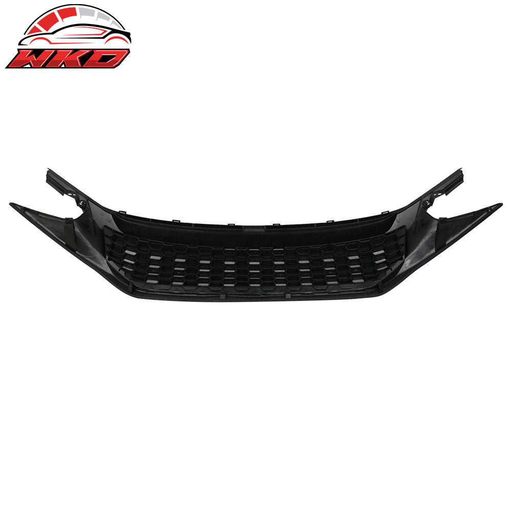 Fits 16-21 Honda Civic OE Style Front Bumper Cover Conversion Kit W/Grille PP