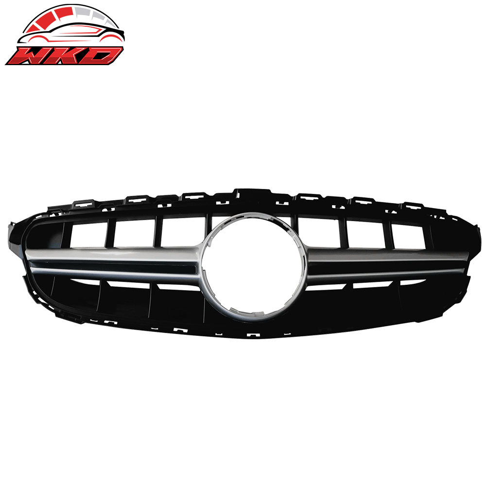 15-18 Benz C Class W205 Silver Sport Vertical AMG Front Grille No Camera | Wholesale