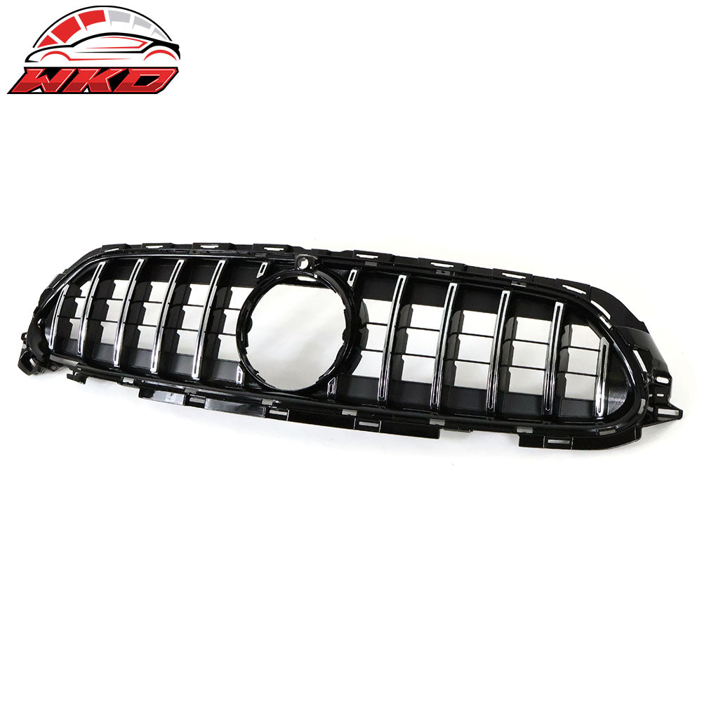 21-23 Benz W213 E Class AMG GT Chrome Gloss Black Front Bumper Hood Grille | Wholesale