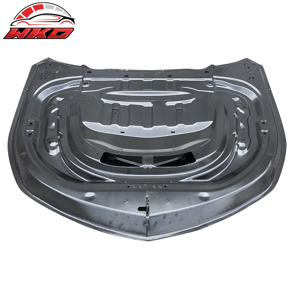 Fits 16-24 Camaro Carbon Fiber Aluminum Front Bumper Hood Guards