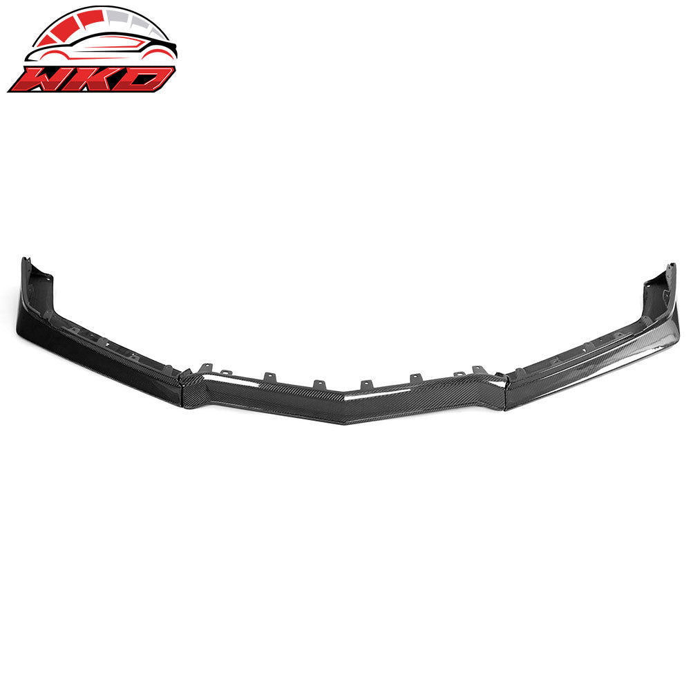 23-25 Chevrolet Corvette C8 Z06 E-Ray ZR1 Front Bumper Lip Carbon Fiber 3PC | Wholesale