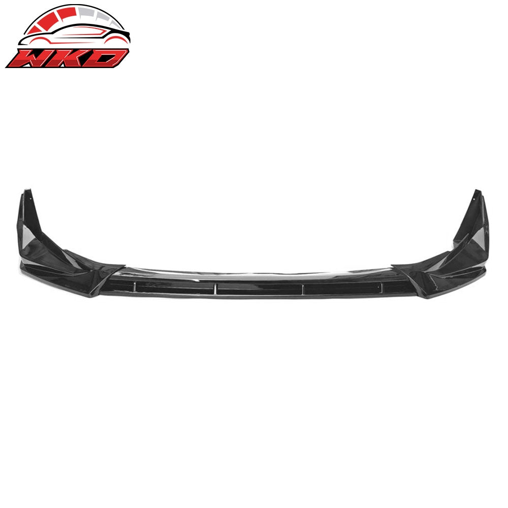 25-26 Toyota Camry SE XSE IKON Front Bumper Lip Chin Spoiler PP Gloss Black | Wholesale
