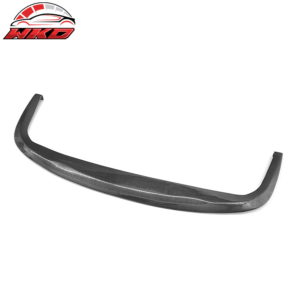 Universal Fitment CS STI  Style Carbon Fiber Black Front Bumper Lip Chin Spoiler