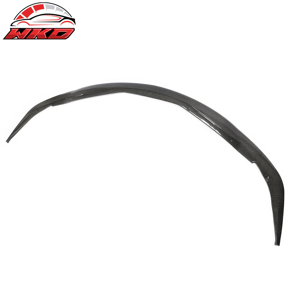 Fits 20-25 Toyota GR Supra A90 A91 IKON Front Bumper Lip Gloss Carbon Fiber CF