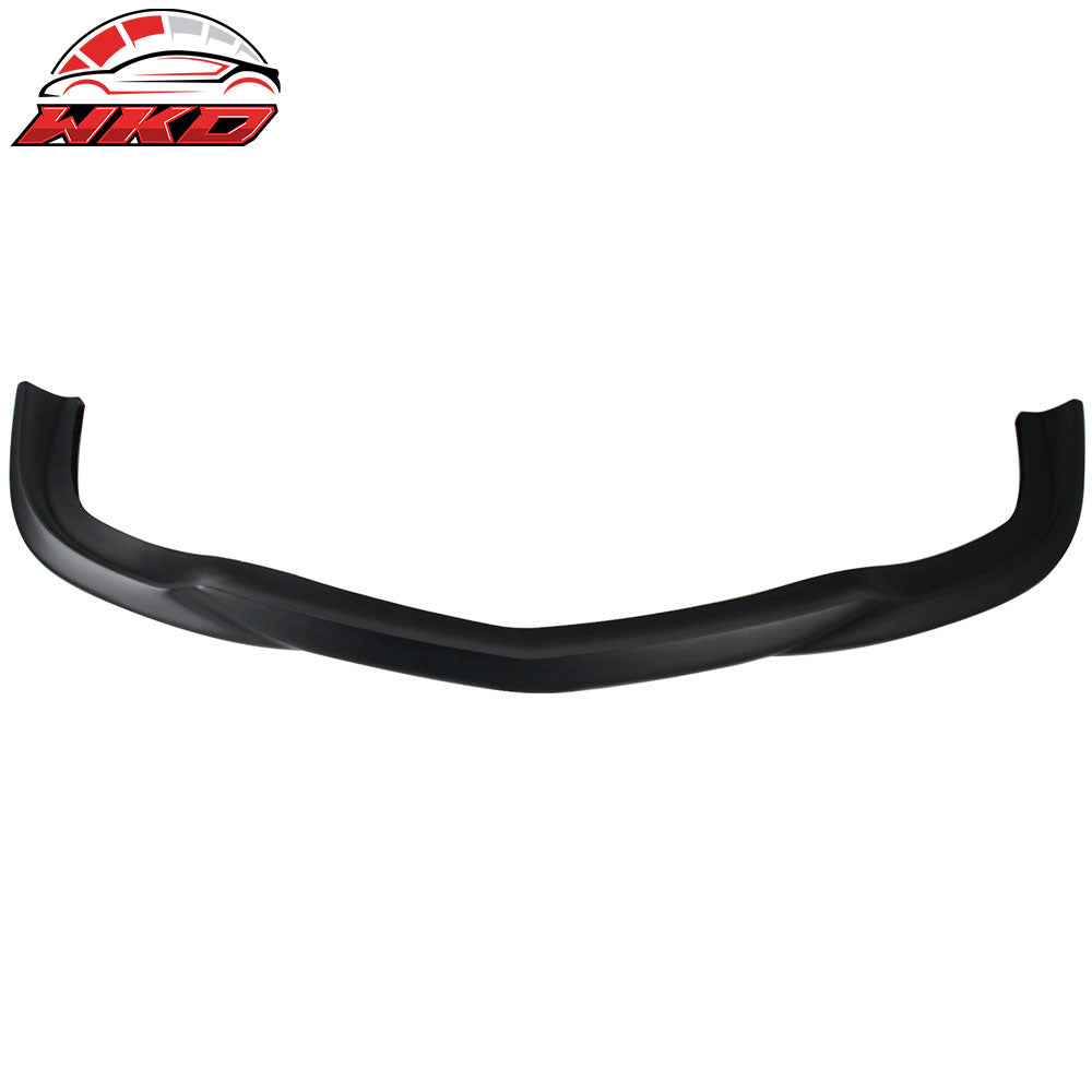Fits 08-11 Benz C Class W204 C63 AMG Godhand Style Matte Black Front Bumper Lip