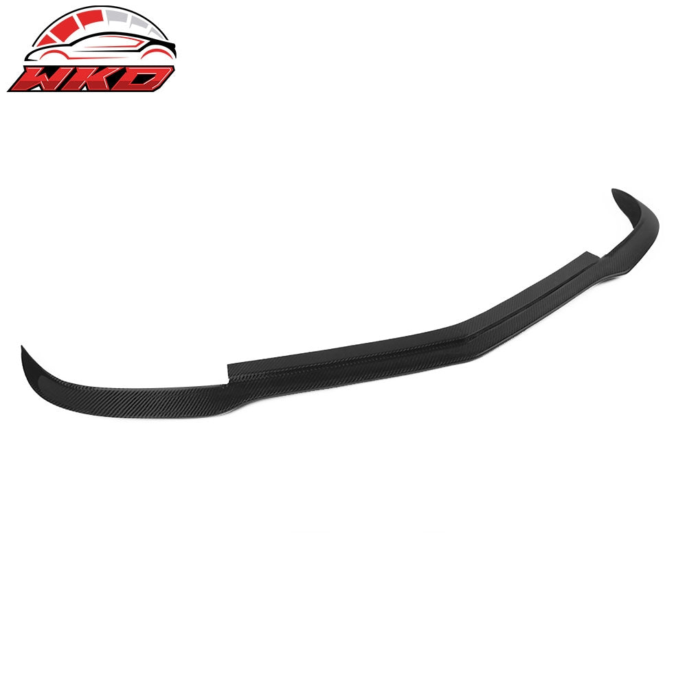For 12-14 Benz W204 MC Front Bumper Lip Matte Carbon Fiber | Wholesale - Wikond Auto