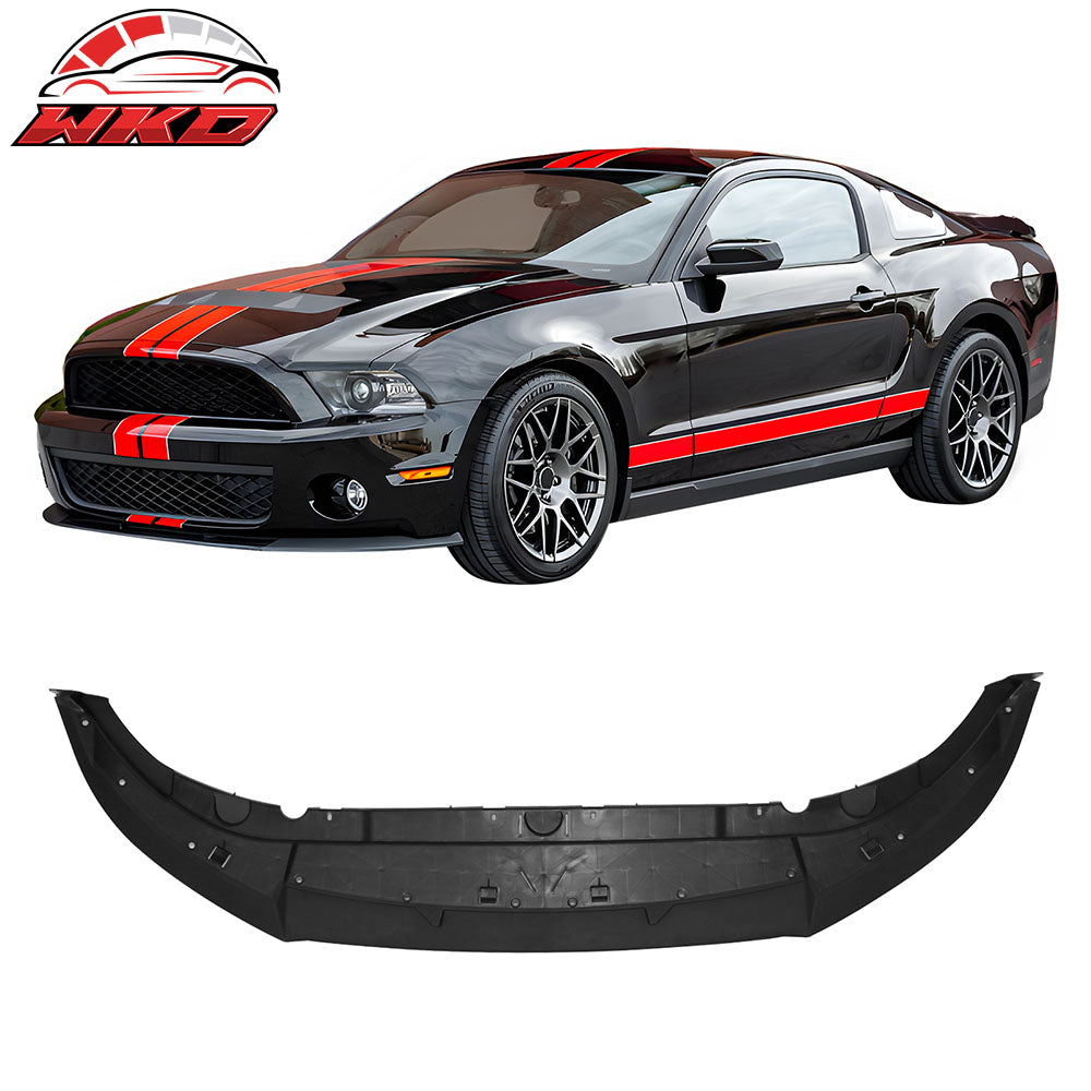 For 10-14 Ford Mustang GT500 Front Bumper Lip OE Style Chin Spoiler Splitter Kit