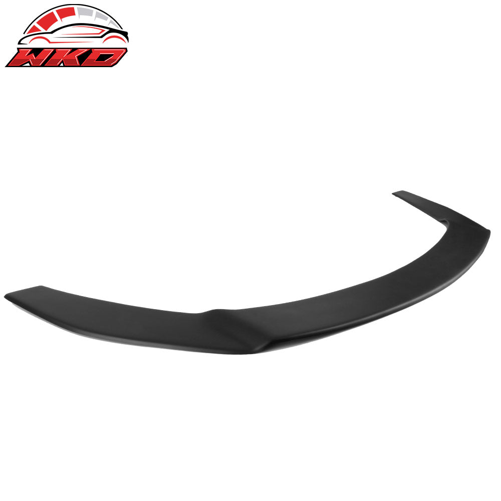 Fits 18-19 Toyota CHR C-HR Front Bumper Lip Matte Black PP + 2PCS Strut Rod Bar