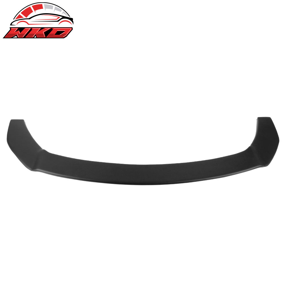 18-19 Toyota C-HR CHR Matte BlacK PP Front Bumper Lip + Blue Splitter Rods | Wholesale