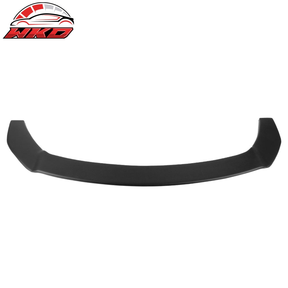 18-19 Toyota C-HR CHR Matte BlacK PP Front Bumper Lip + Blue Splitter Rods | Wholesale