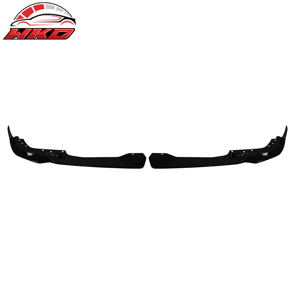 23-26 BMW G20 3-Series LCI & M340i MP Front Bumper Lip Splitter Gloss Black | Wholesale