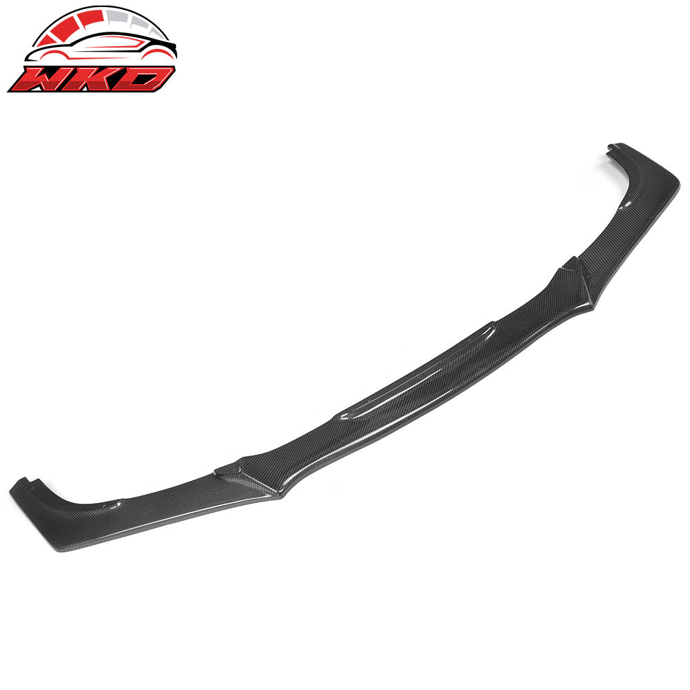 Fits 16-18 Honda Civic Front Bumper Lip Spoiler Carbon Fiber