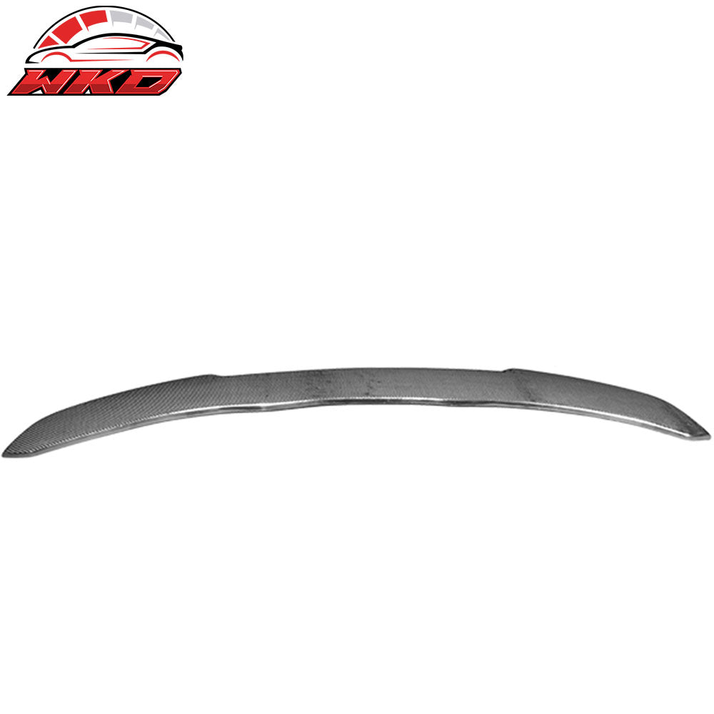 Fits 07-11 BMW 1 Series M E87 H Style Front Bumper Lip Spoiler Carbon Fiber CF