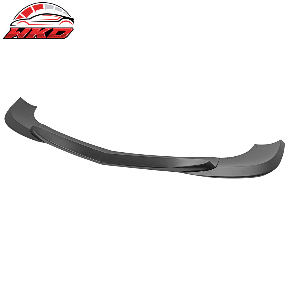 Fits 12-14 Benz W204 C Class GH Style 3PC Front Bumper Lip Spoiler Unpainted ABS