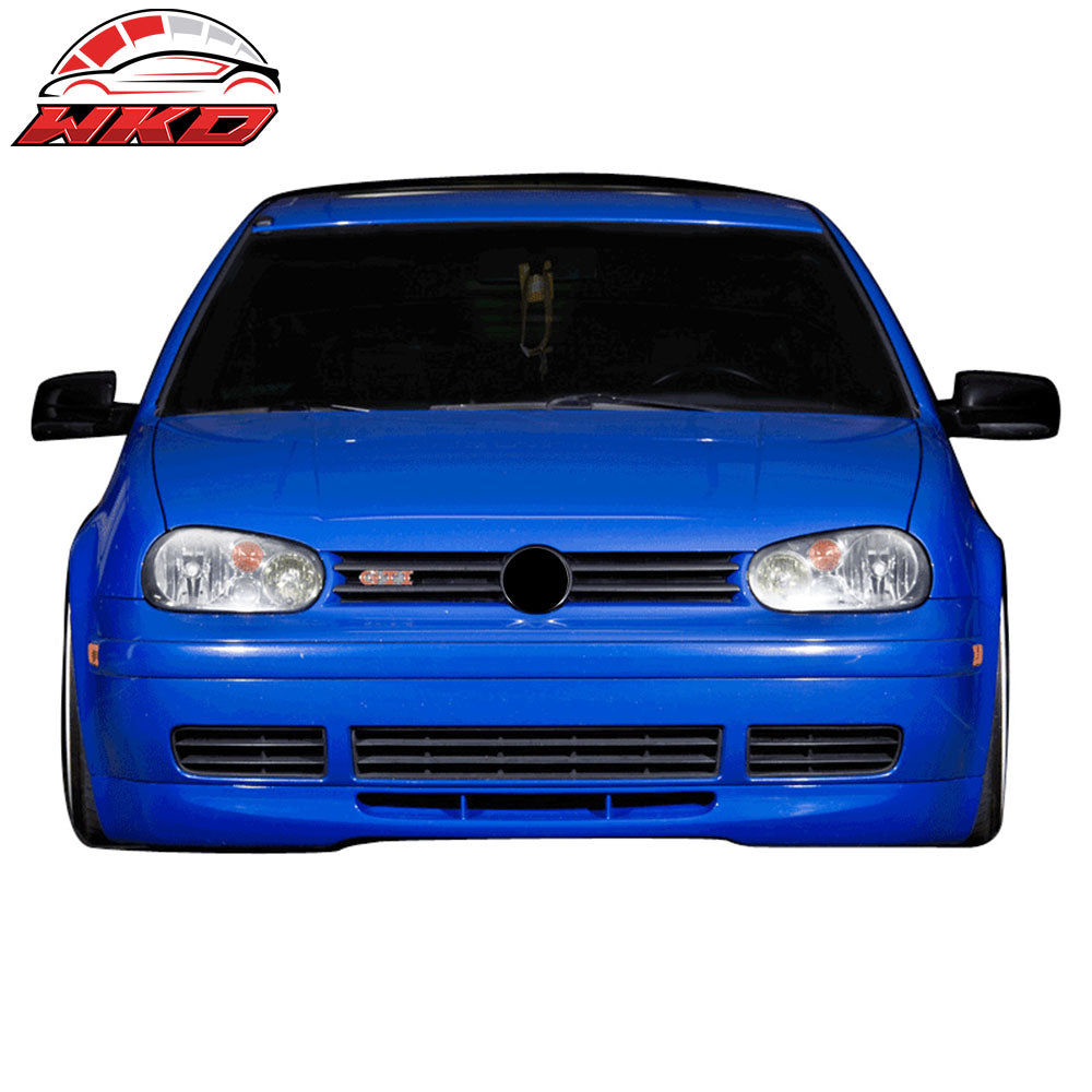 Fits 99-06 Volkswagen VW Golf MK4 MKIV OE 20TH Style Front Bumper Lip Spoiler PU