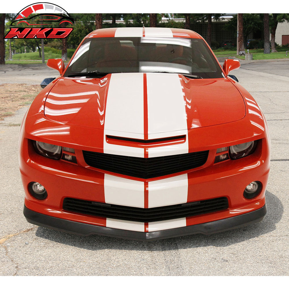 Fits 10-13 Chevrolet Camaro V8 SS 1SS 2SS Front Bumper Lip Spoiler BB Style PU