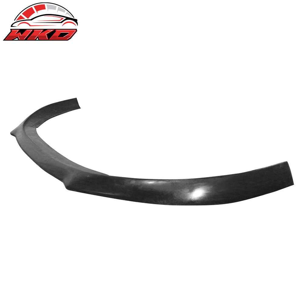 Fits 13-16 Dodge Dart IKON Style Front Bumper Lip Spoiler PU Unpainted Black