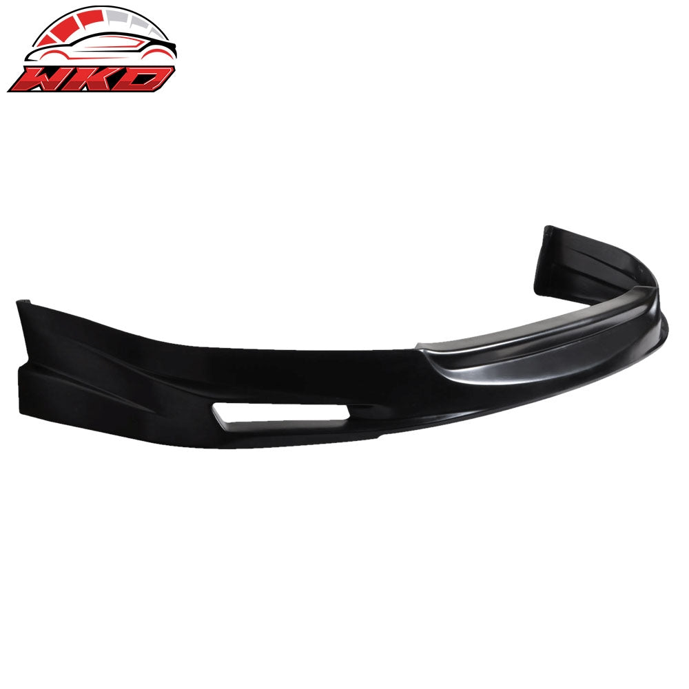 03-05 Honda Accord Sedan Mugen Style Front Bumper Lip Spoiler Unpainted PU | Wholesale