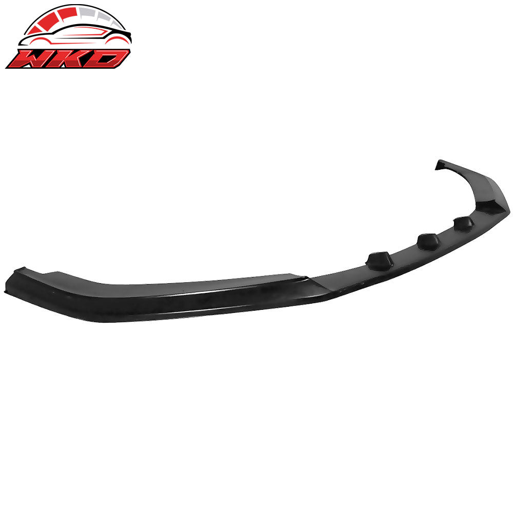 Fits 16-18 Honda Civic Coupe Sedan IKON V3 Style Front Bumper Lip Spoiler - PU