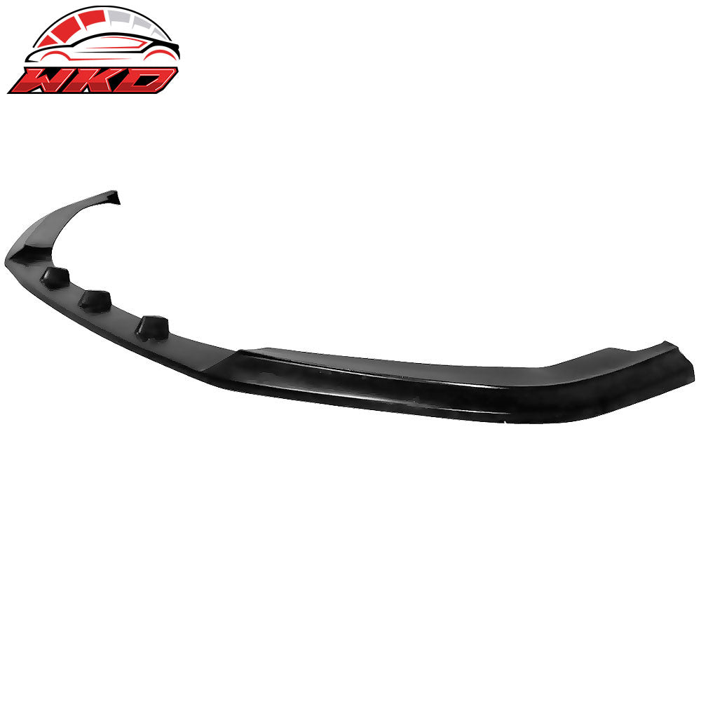 Fits 16-18 Honda Civic Coupe Sedan IKON V3 Style Front Bumper Lip Spoiler - PU