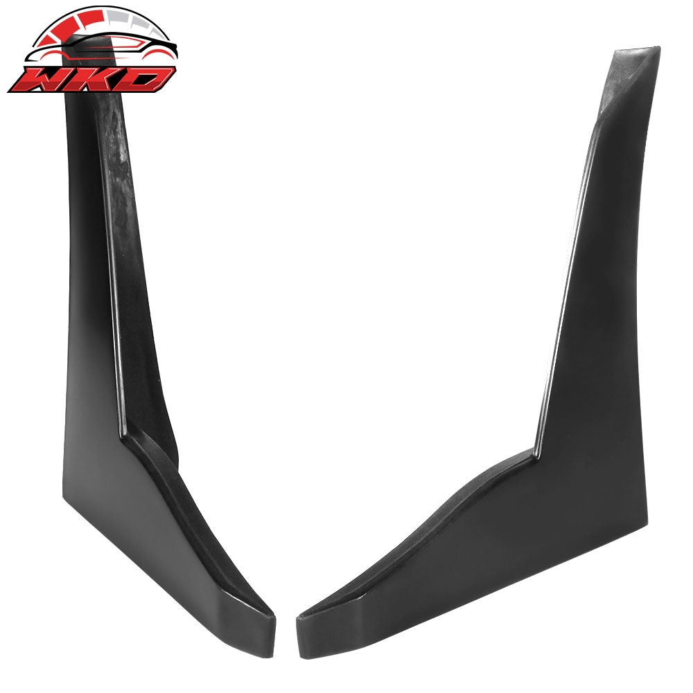15-21 Subaru WRX STI CS Style Front Bumper Lip Spoiler Splitter Winglet PU | Wholesale - Wikond Auto