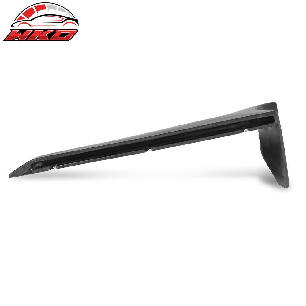 Fits 15-21 Subaru WRX STI CS Style Front Bumper Lip Spoiler Splitter Winglet PU