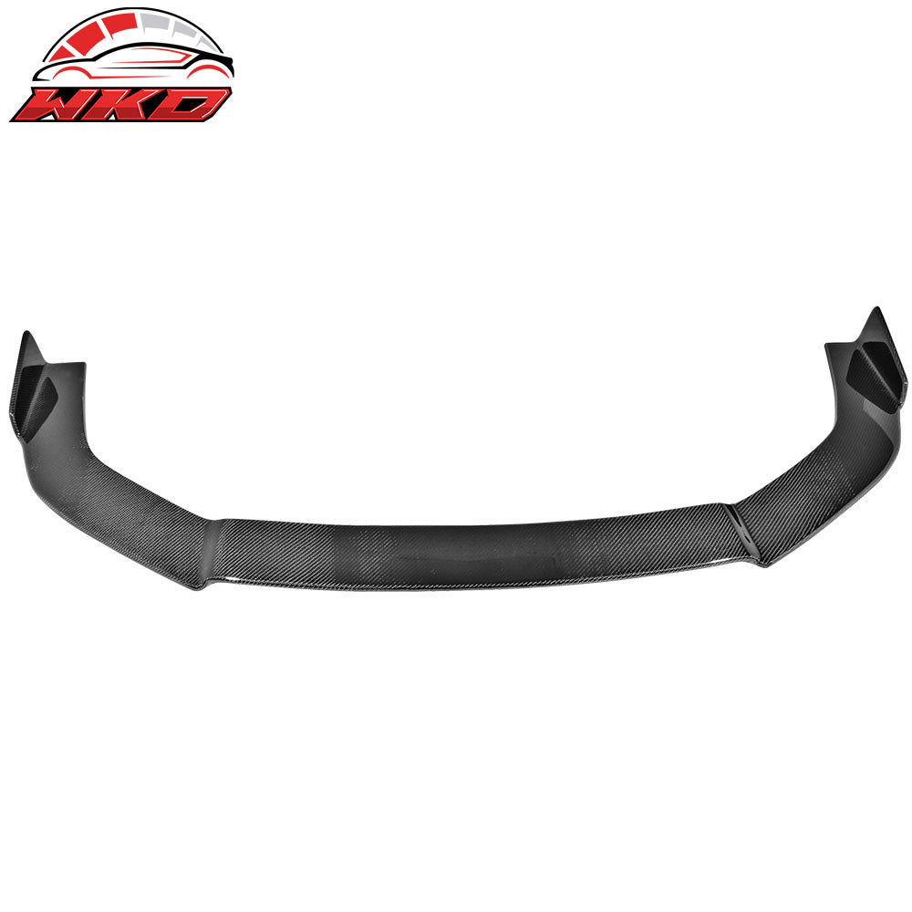 Fits 14-16 Scion tC V1 Style Front Bumper Lip Spoiler Splitter Carbon Fiber CF
