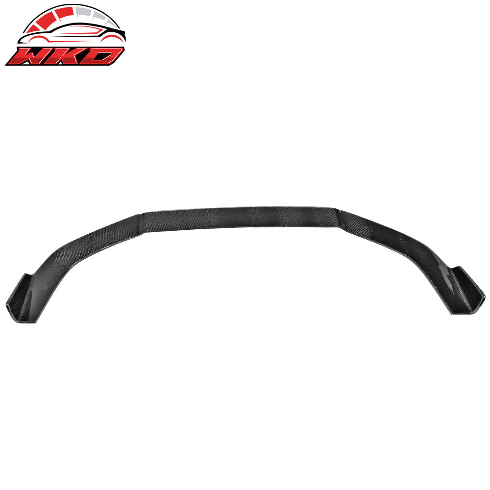 Fits 14-16 Scion tC V1 Style Front Bumper Lip Spoiler Splitter Carbon Fiber CF