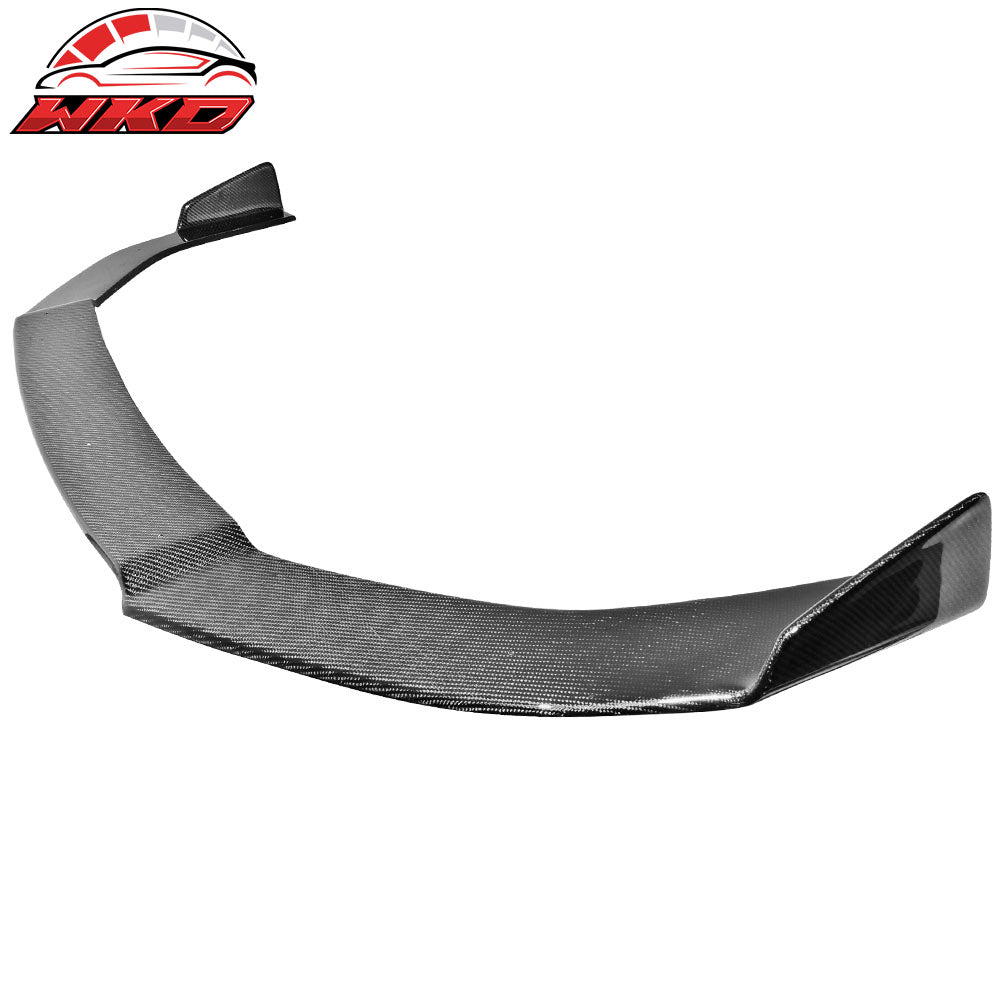 Fits 14-16 Scion tC V1 Style Front Bumper Lip Spoiler Splitter Carbon Fiber CF