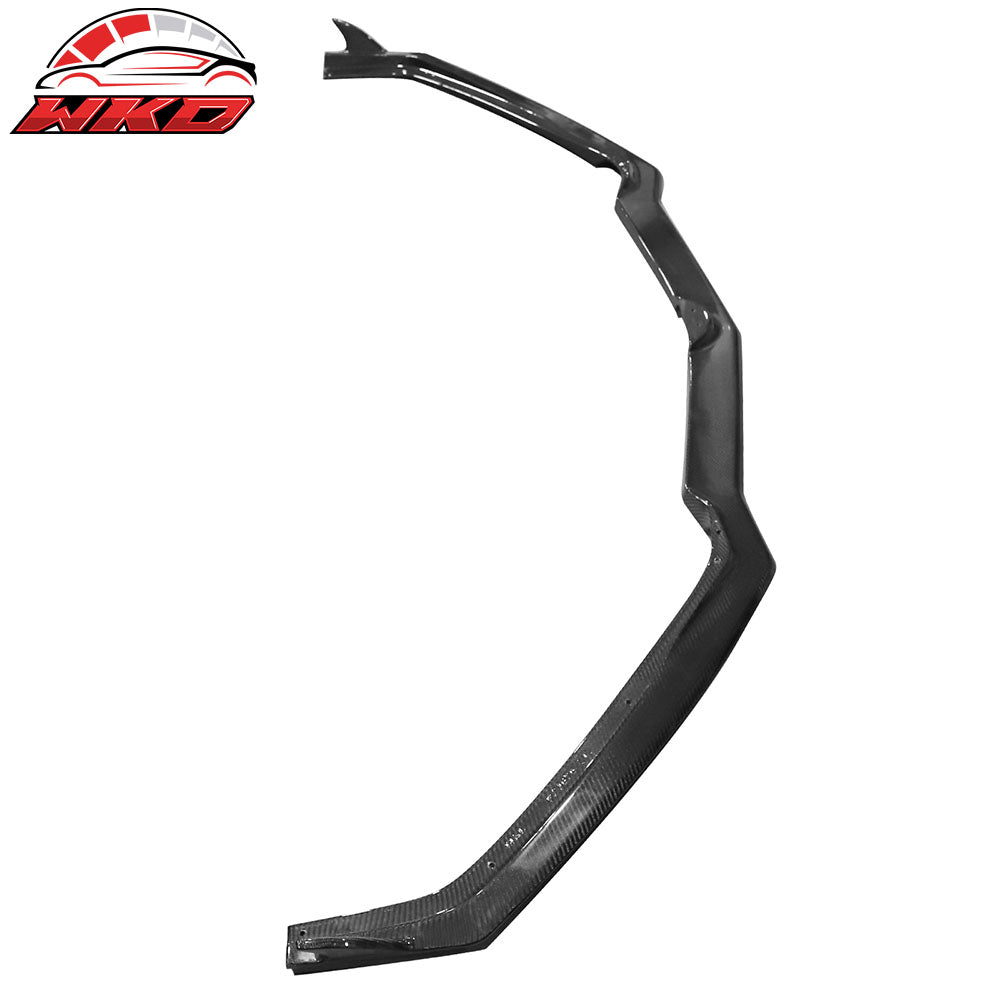 20-25 Chevrolet Corvette C8 Carbon Fiber Front Bumper Lip Spoiler Splitter | Wholesale