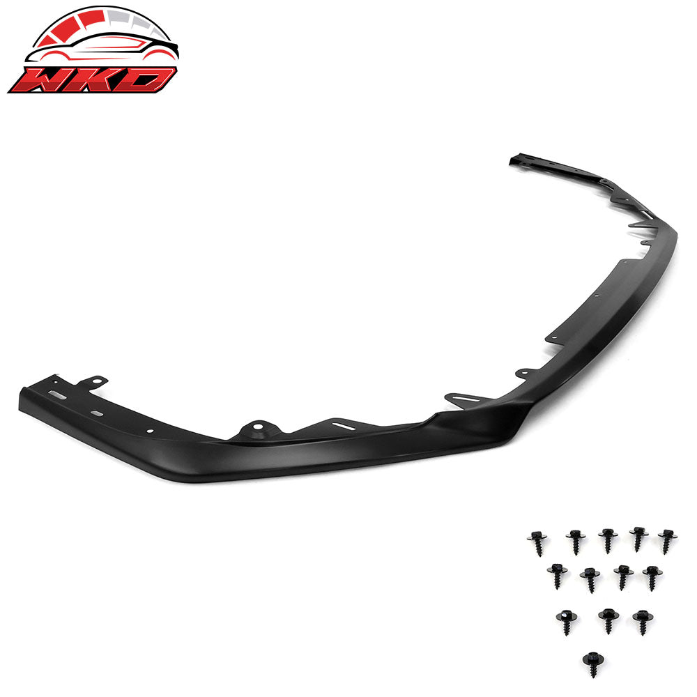 Fits 22-25 Subaru WRX STI Style Front Bumper Lip Spoiler Splitter Unpainted PP