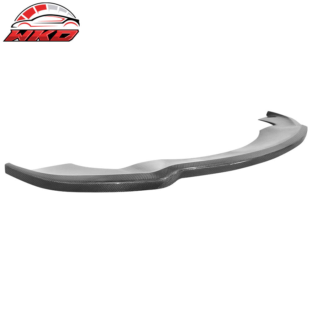 Fits 16-20 Tesla Model X Carbon Fiber MX Style Front Bumper Lip Spoiler Splitter