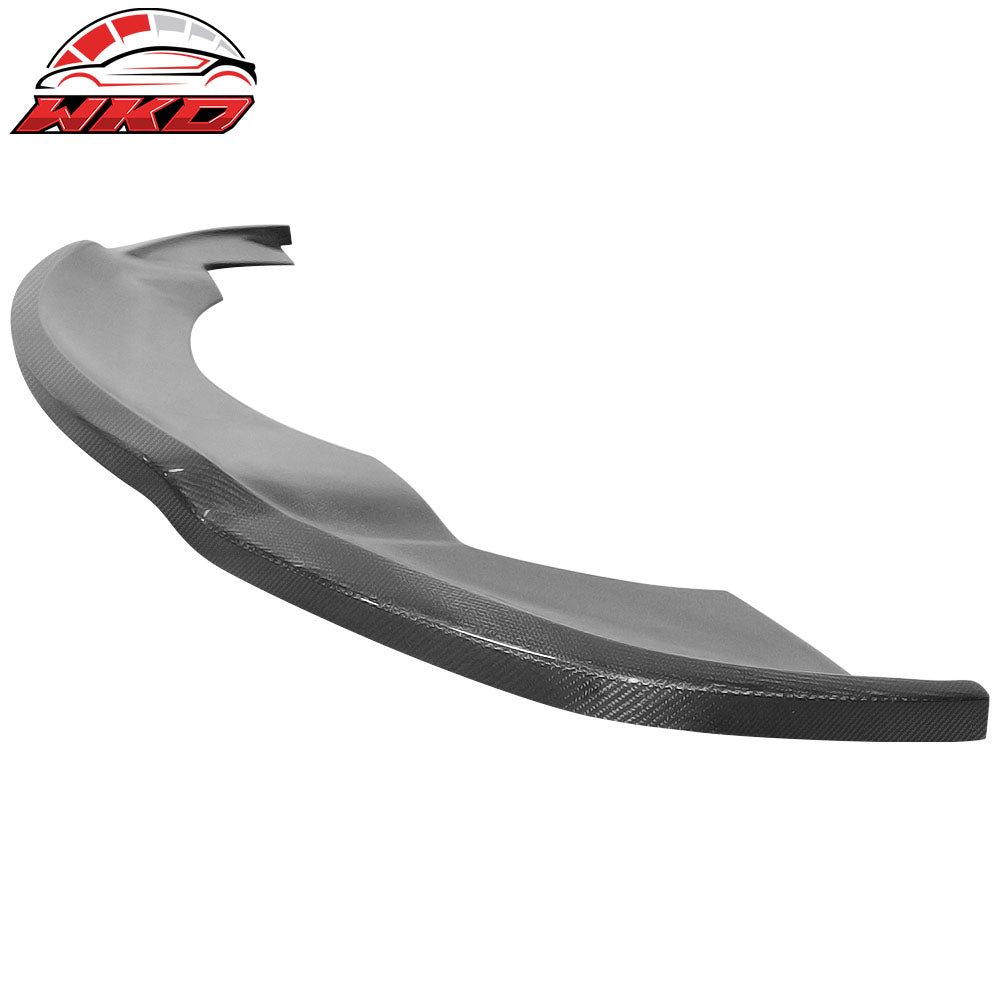 Fits 16-20 Tesla Model X Carbon Fiber MX Style Front Bumper Lip Spoiler Splitter