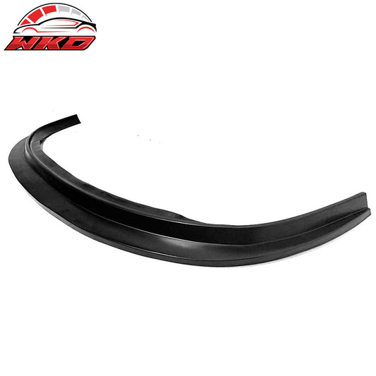 93-95 Honda Civic del Sol Front Bumper Lip Spoiler Unpainted Black PU | Wholesale