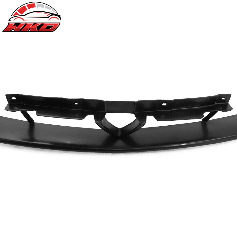 Fits 04-08 Mazda RX8 RX-8 OE Style Front Bumper Lip Spoiler Unpainted Black PU