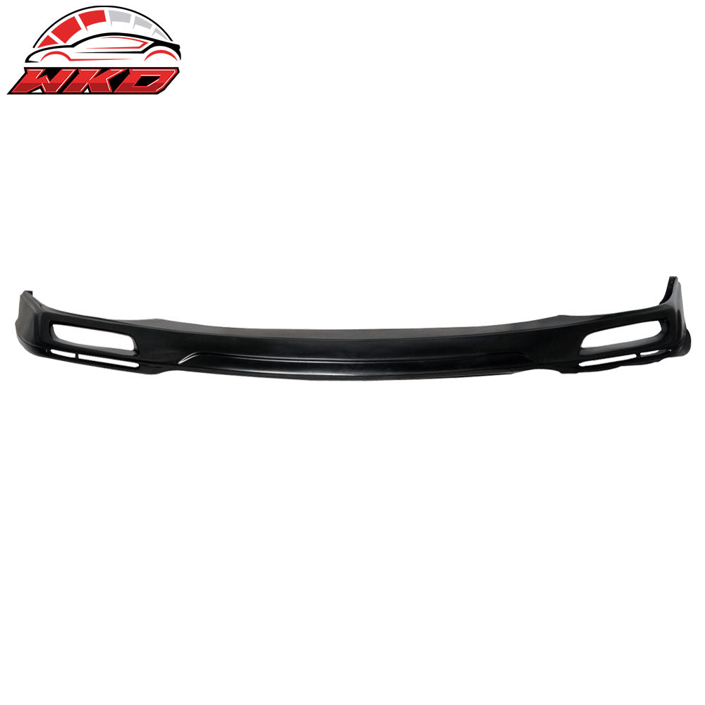98-02 Honda Accord Sedan V Style Front Bumper Lip Unpainted - PU | Wholesale