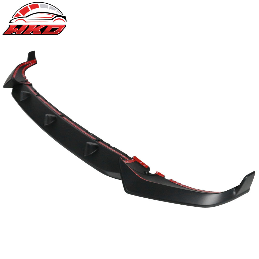 Fits 19-22 BMW G07 X7 M Sport 3PCS Front Bumper Lip Black Primer