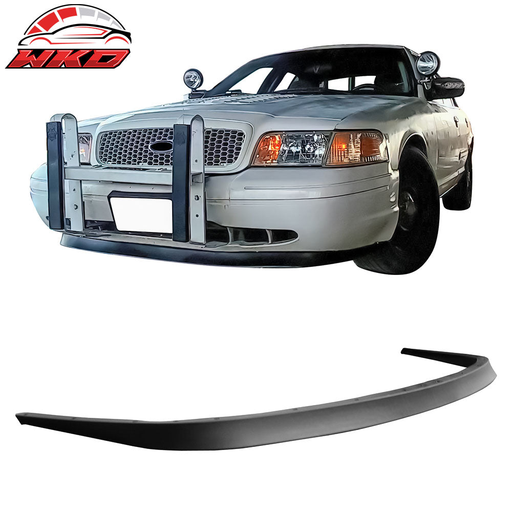 Fits 98-11 Ford Crown Victoria MDA Style Front Bumper Lip Spoiler Unpainted PU