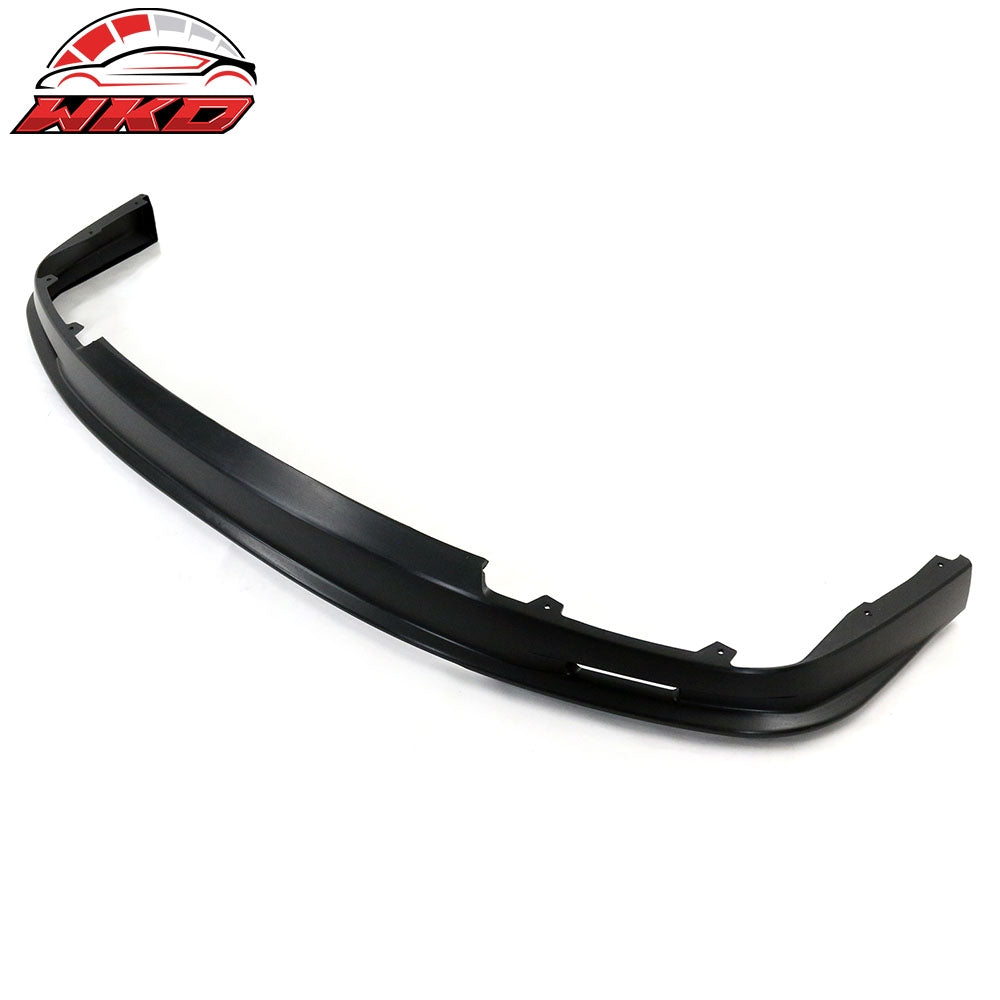 Fits 90-93 Honda Accord DX EX LX Mugen Style Unpainted Front Bumper Lip Spoiler