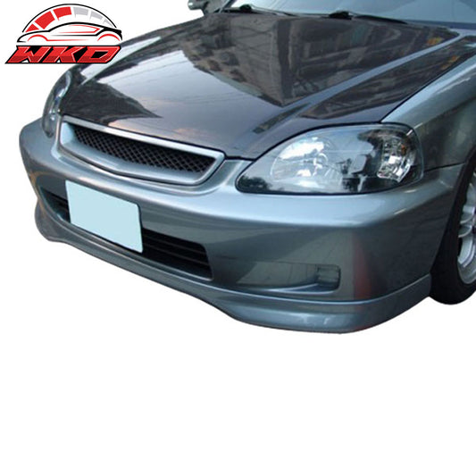 Wholesale 1999-2000 Honda Civic EK TR Style Type R Black Front Bumper Lip PP - Bulk Orders & Dealer Pricing Available