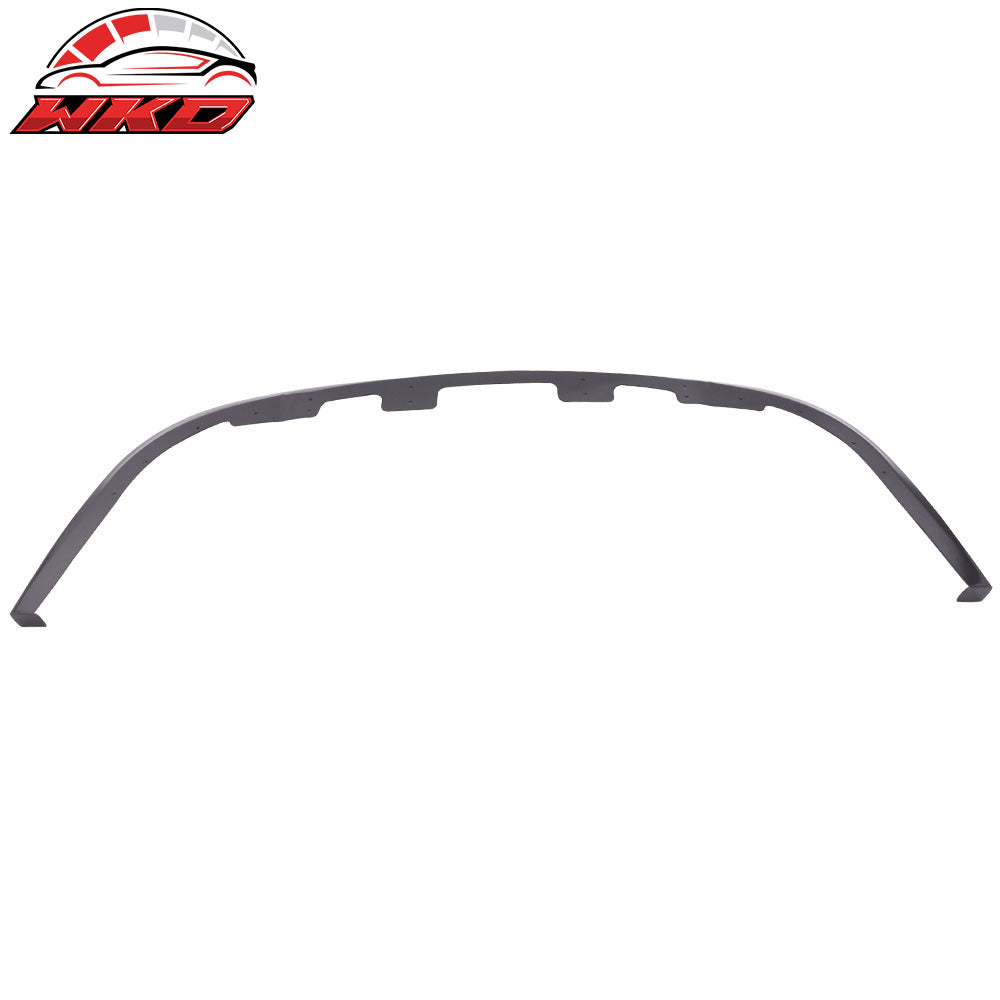 Fits 06-07 Impreza WRX STI Front Bumper Lip Painted Gloss Black Lower Spoiler